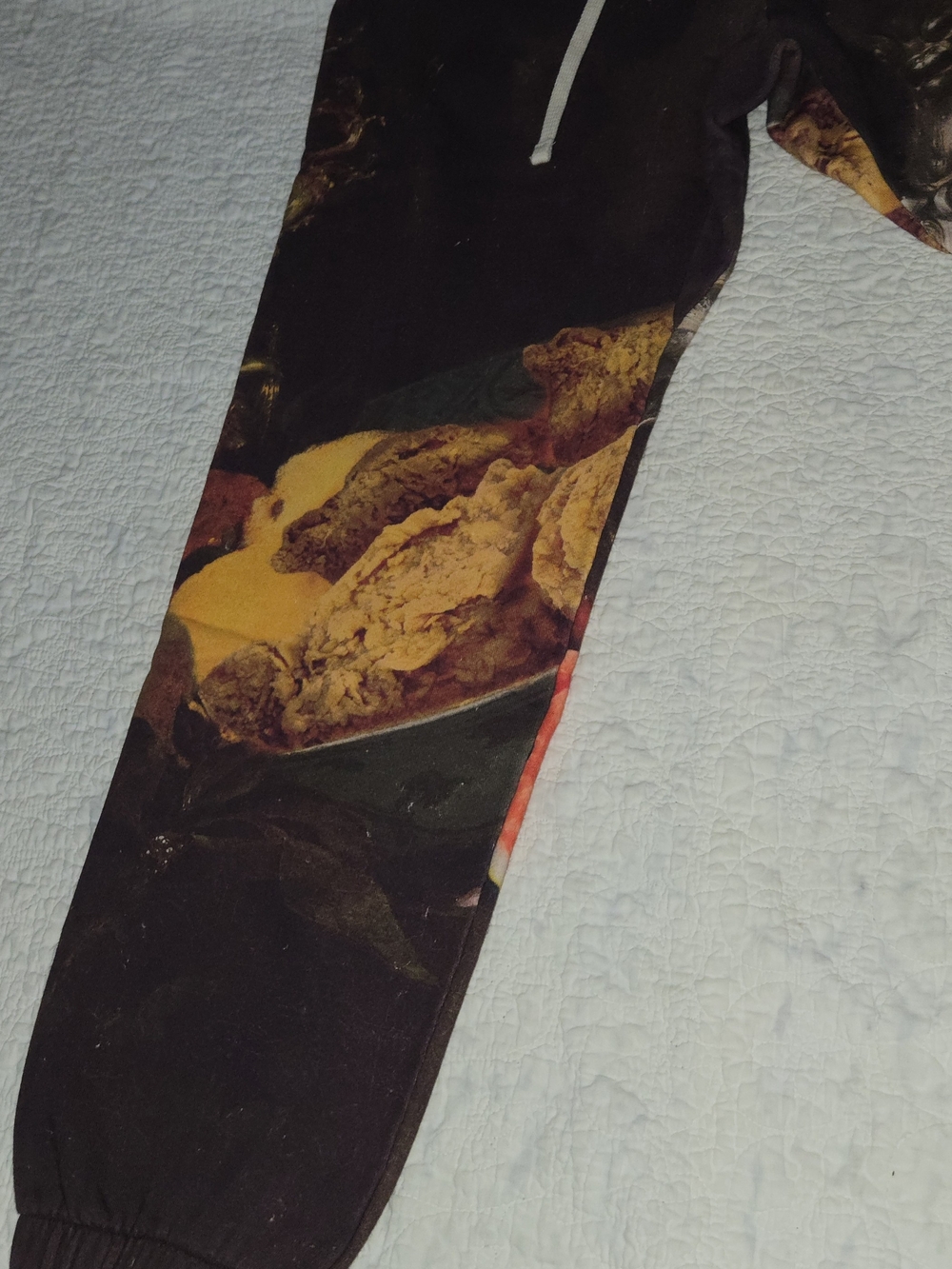 Denim Tears Baroque "Still Fruit Painting" Sweatpants- Kiss My Grits - Picture 3 of 8